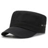 Summer men's flat top hat outdoor quick-drying hat sun hat thin breathable cap men's travel cool hat
