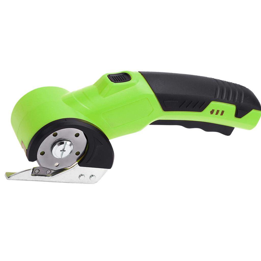 Cordless Electric Scissors 3.6V Re Able Cardboard Box Cutter Fabric Scissor with Spare Blade   Lock & LED Light for Leather Carpet Plast