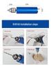 Mini Handheld Electric Drill & Grinder - Low Power Tool for Precision Hole Punching