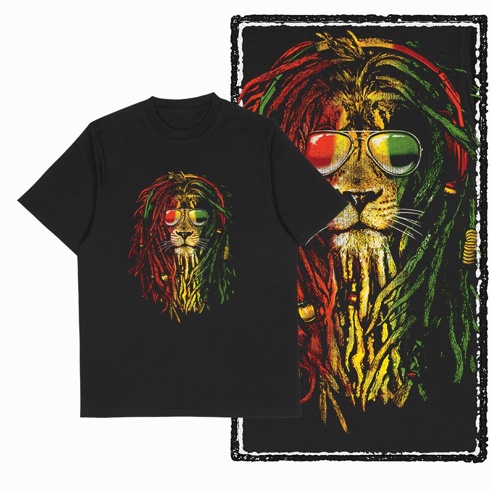 Coolmind MAV lion printed Exclusive graphic men T shirt 100% cotton big size streetwear men tshirt cool t-shirt tee shirts