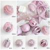 Pink Foam Christmas Ball Ornament - DIY Tree Decoration Topper