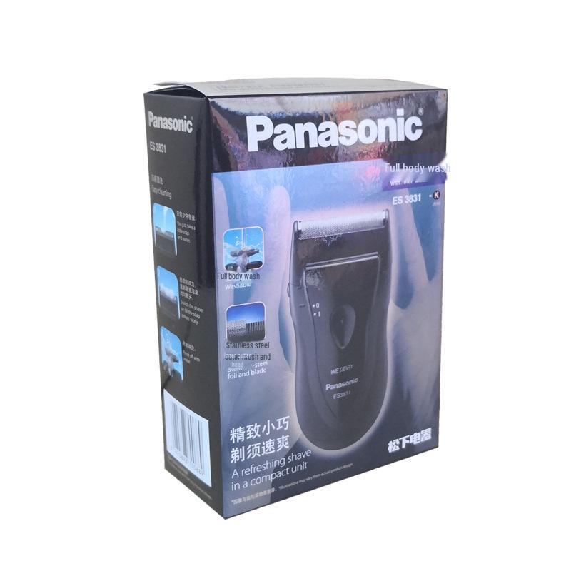 Panasonic ES3831K Men's Electric Shaver, Dry Battery, Washable Razor