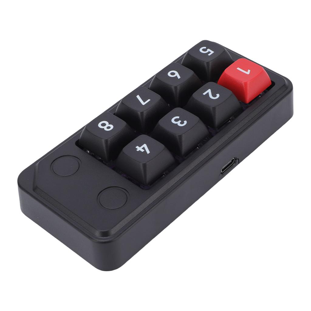 USB C Wired 8 Key Keyboard   Programmable Hot Swappable NaMacro Mechanical Keyboard Number Pad for     7 8 10