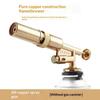High-Temperature Gas Burner Welding Torch Gold Portable Welding Gas Torch Flame Gas Blow Torch For Bbq Welding & Cooking