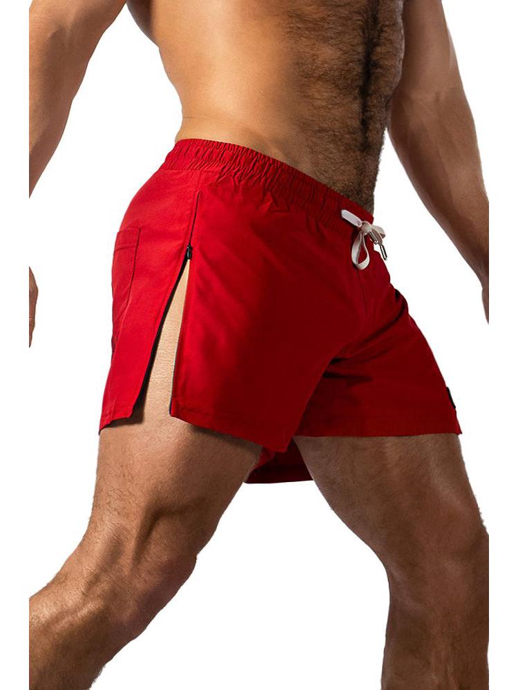 Herren Europäische Größe Eisseide Schnelltrocknende Laufshorts