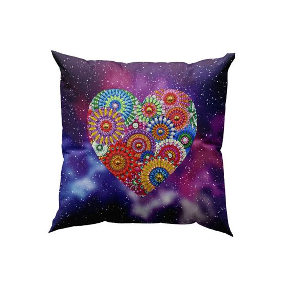 Diamentowa poszewka na poduszkę w kształcie 5D DIY Craft Zwiększ kreatywność Łączenie w stylu świątecznym