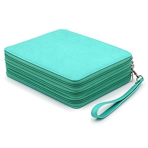 Sumnacon Large Capacity Colored Pencil Case, Pencil Case, Holds 120 Pencils, Pencil Holder, Colored Pencil Storage Case, Simple, Large Capacity, Popul