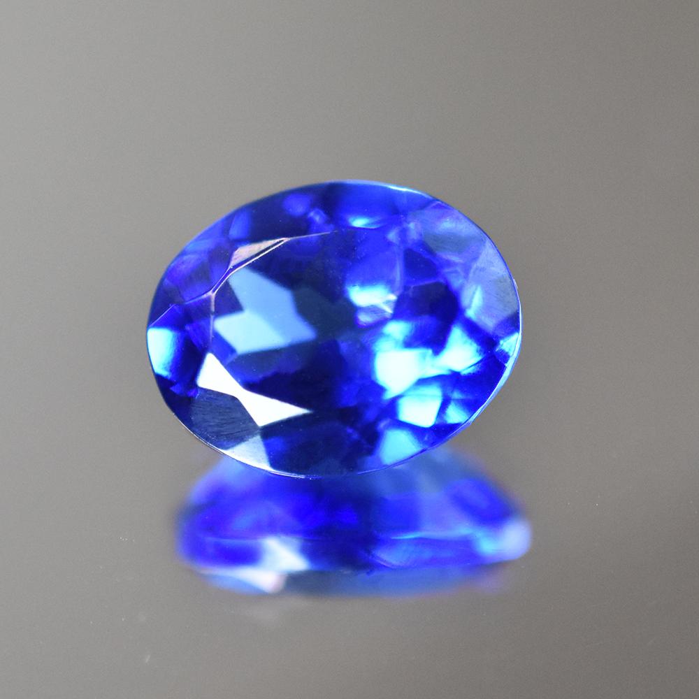 Natural Blue Tanzanite Loose Gemstone 7 ct Oval Cut for Thanksgiving for Jewelry Making and Crafts