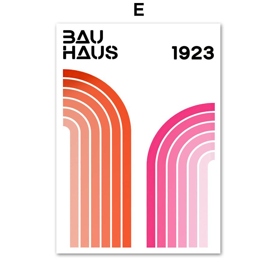 Pink Orange Matisse Flower Market Bauhaus Geometry Wall Art Canvas Painting Posters And Prints Pictures For Living Room Decor