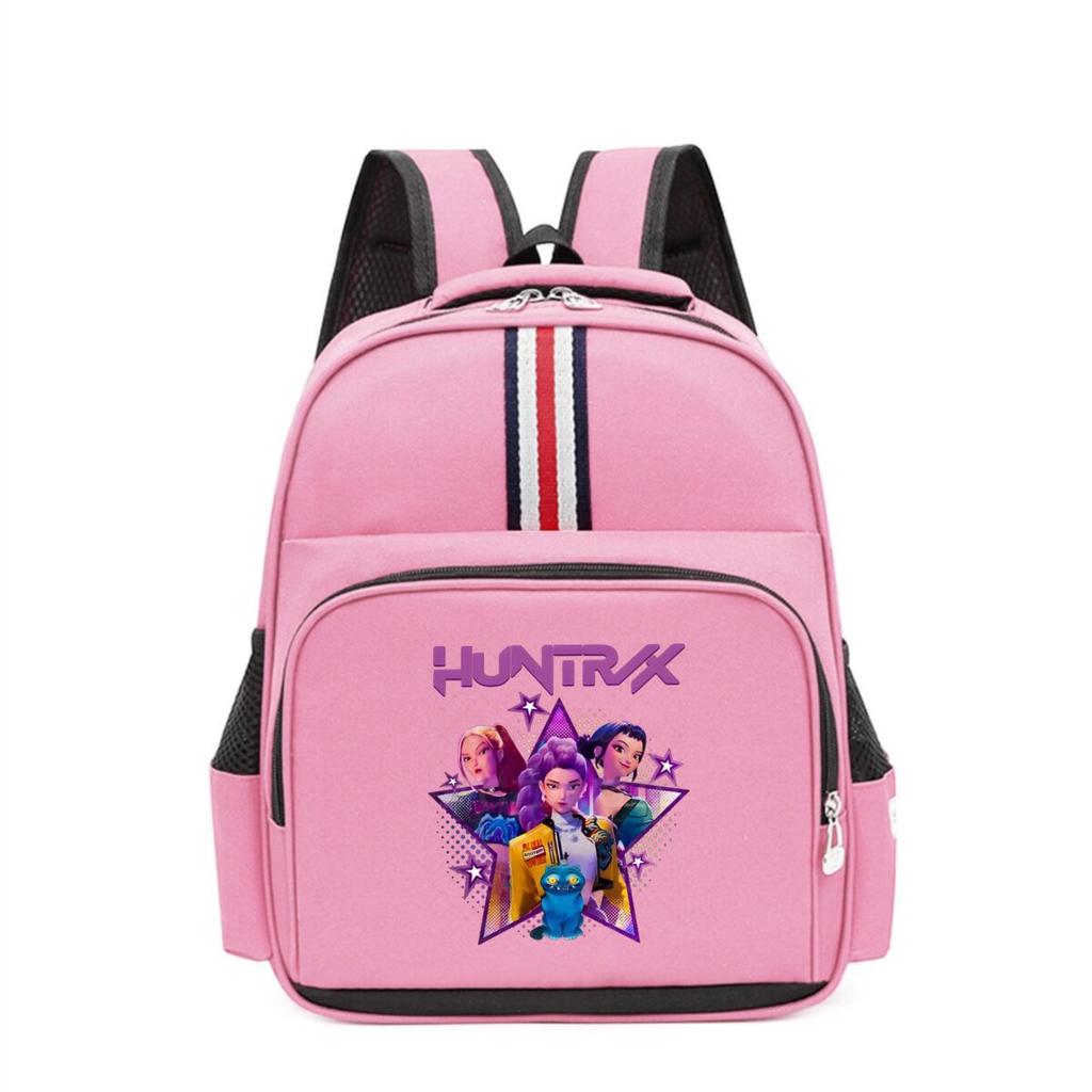 Trend Dämonenjäger Mädchengruppe Rucksack Akademie-Stil Herren und Damen Vielseitig Grund- und Sekundarschüler Großes Fassungsvermögen Schultasche