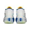 Anta Basketball Series Fabric Lace-Up Shock Absorbing Non-Slip Wear-Resistant Mid-Top Retro Basketball Shoes Men sneaker White Blue Black 112141614-1