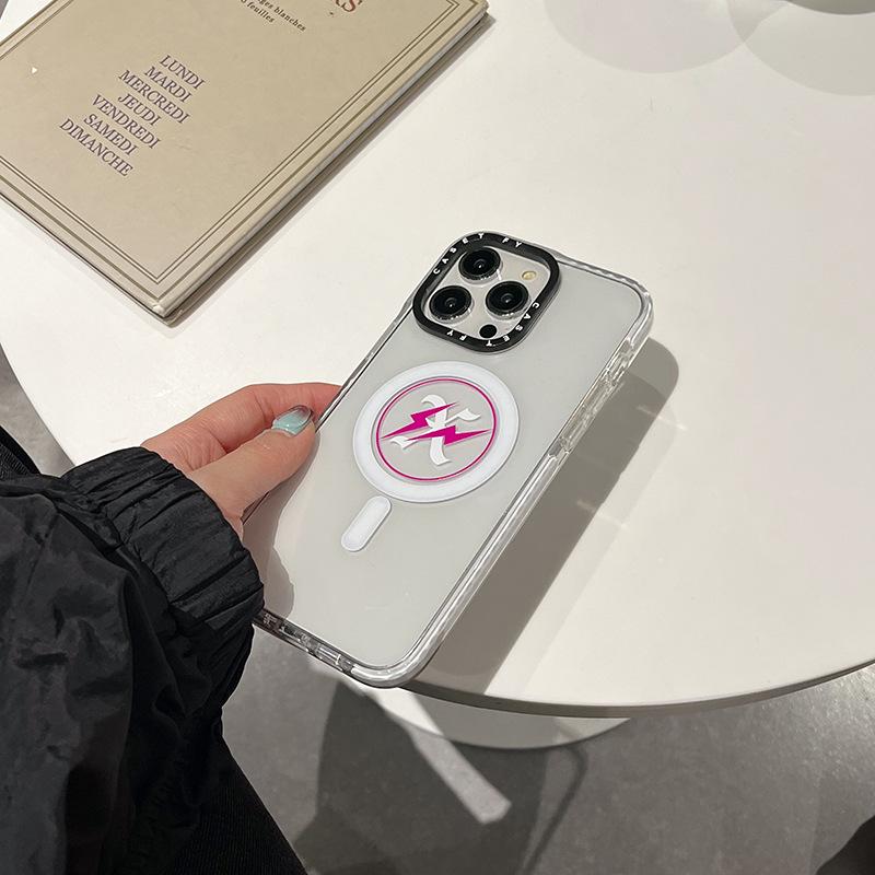 

Магнитный чехол Fujiwara Hiroshi Lightning для iPhone 15 Pro Max — Стильная защита от падений для iPhone 14 Pro, 13 и 12. iPhone 14 Pro Max