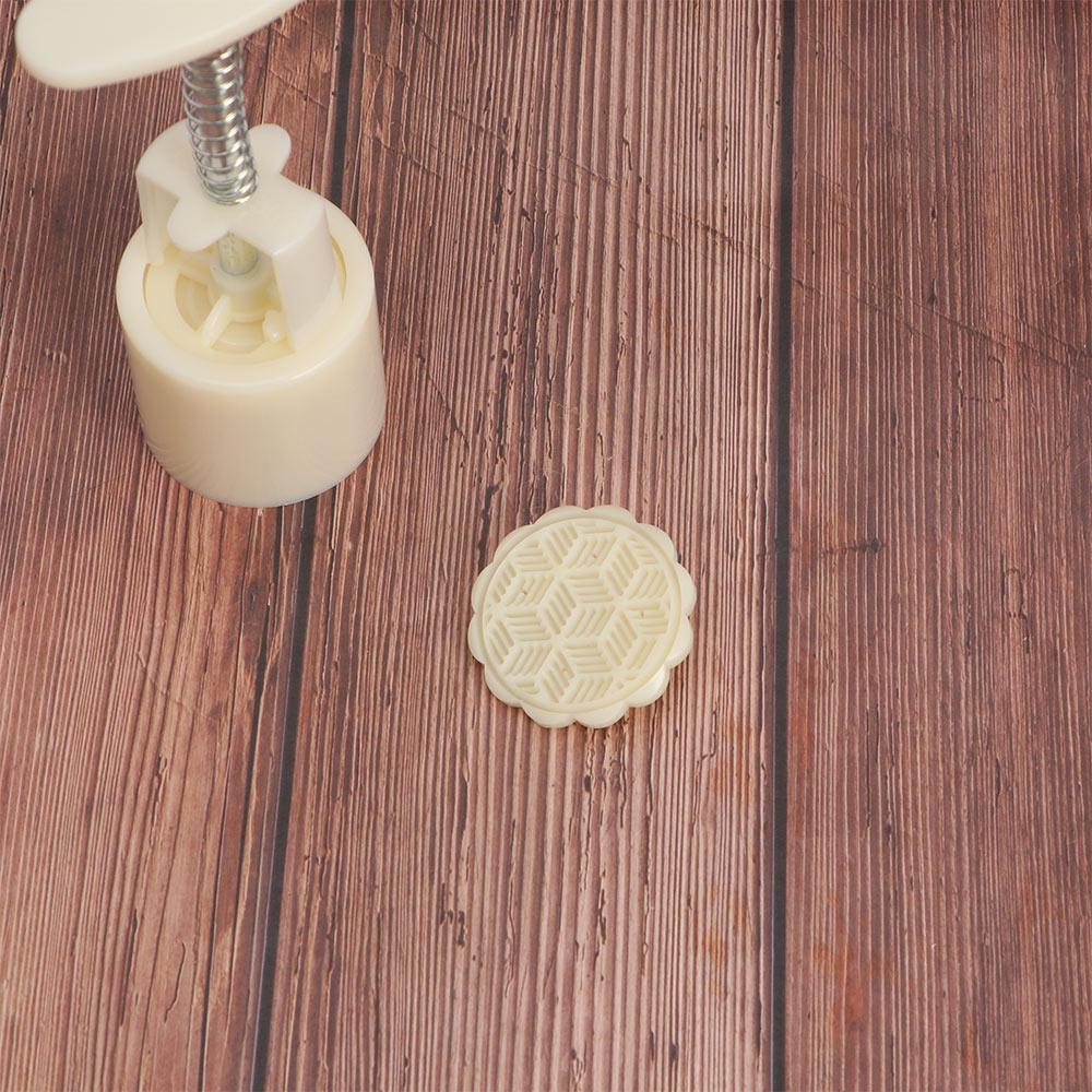 Geometric Pattern Kitchen Baking Ma'amoul Form Moon Cake Mould Mooncake Mold Cookie Stamp Cutter