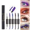 Double-head Colored Mascara for Women – Small and Large Brushes, Smudge-resistant for Enhanced Eye Makeup