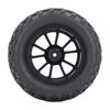 4pcs 12mm Hex 1/10 RC Truck Wheels and Tires for Axial for Hsp for Redcat for Hpi Universal 10 Hole Wheel Hub RC Wheel Tires