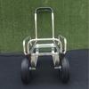 Aluminum Silent Flatbed Hand Truck with Guardrail