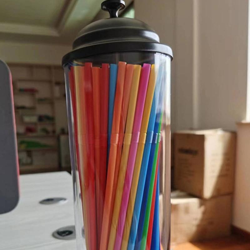 Durable Straw Organizers Simplistic Design Straw Dispenser for Efficient Storage in Fast Food and Beverage Shops