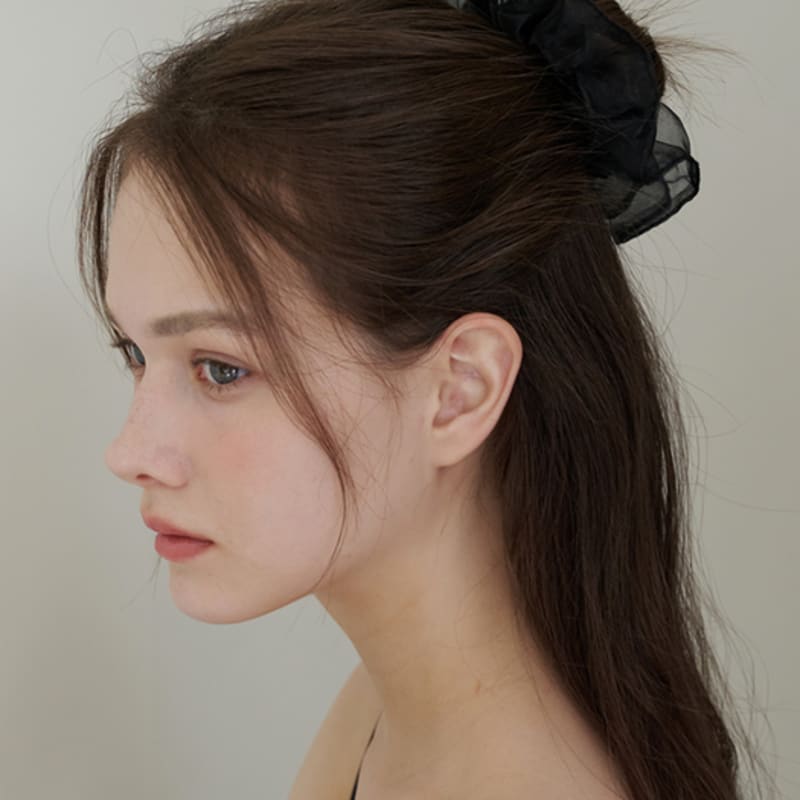 

KINDABABY сатиновый органзовый скрач - черный black