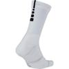 Nike White NBA Elite Quick Crew Socks Basketball Socks Unisex 1 Pack White SX7037-104