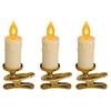 LED Clip Candle Light Set Flameless Flickering Christmas Tree Candle Lamp Electric Fake Candles for Home Christmas Party Decoration