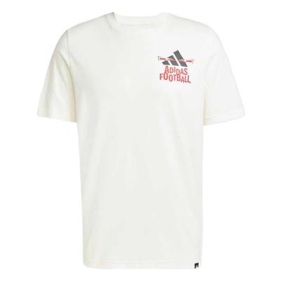 adidas Grafik-T-Shirt Off-White Herren Streetwear JD8215