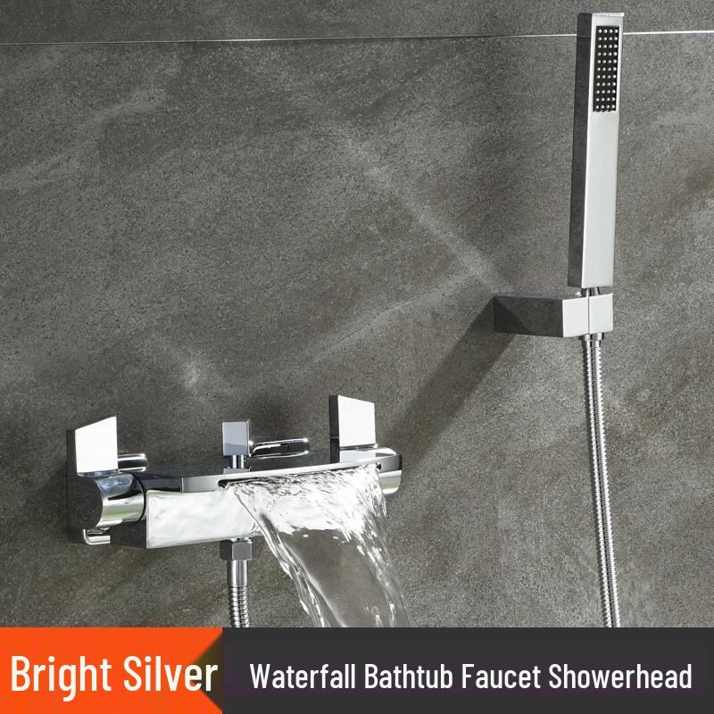 Yipan Wall-Mounted Bathtub Faucet Shower Set