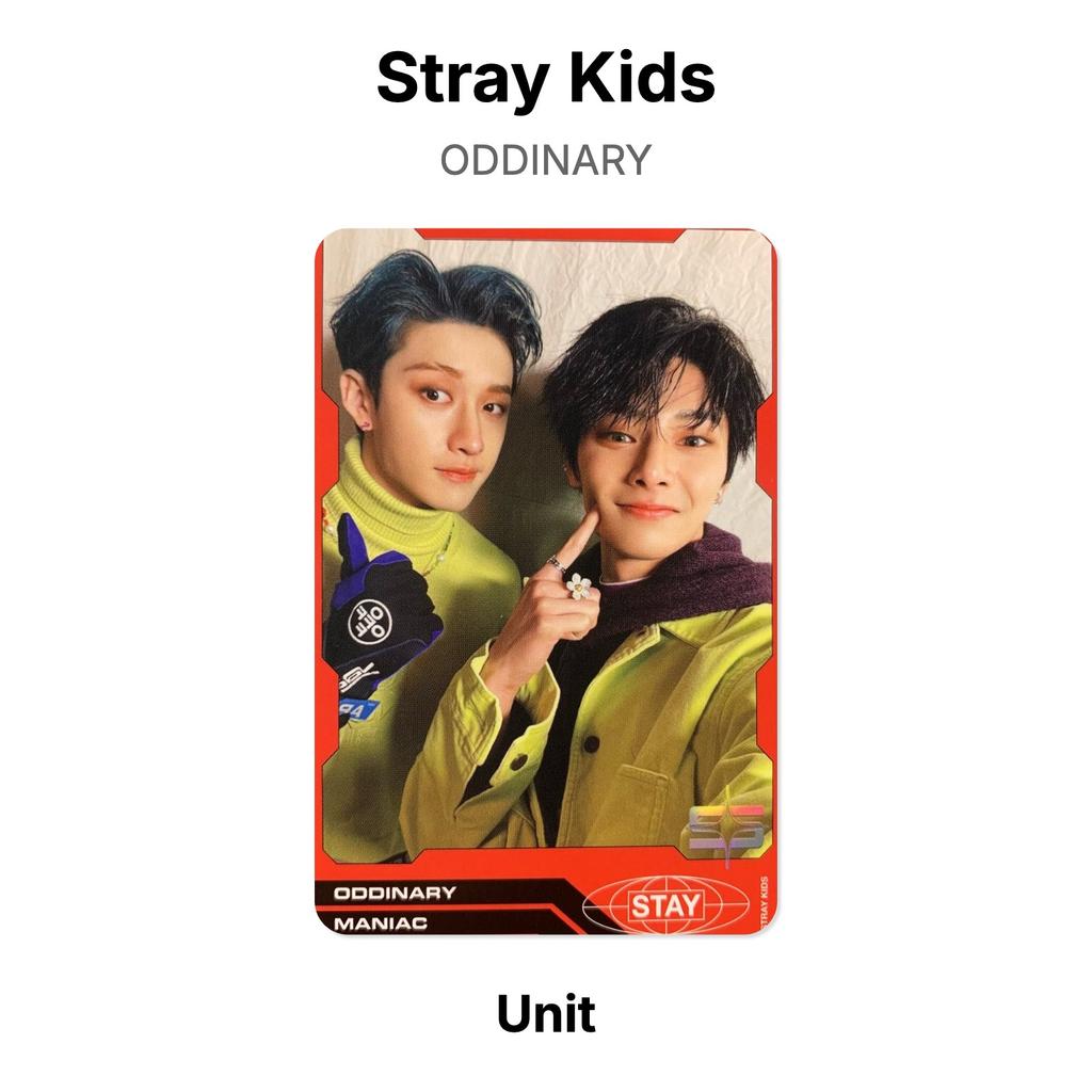 Stray Kids ODDINARY Official Photocard