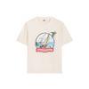 Peulusobeudeolum Florida Summer Short Sleeve T-Shirt (Yellow Light)
