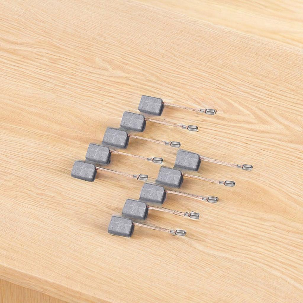 Quality Carbon Brushes for Various Angle Grinders Size 6x11x15mm Pack of 10