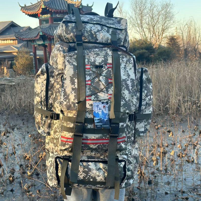 130L Εξαιρετικά Μεγάλο Αδιάβροχο Ταξιδιωτικό Σακίδιο Πλάτης για Άνδρες - Ιδανικό για Πάπλες, Αποσκευές, Υπαίθρια Αθλήματα και Ορειβασία.