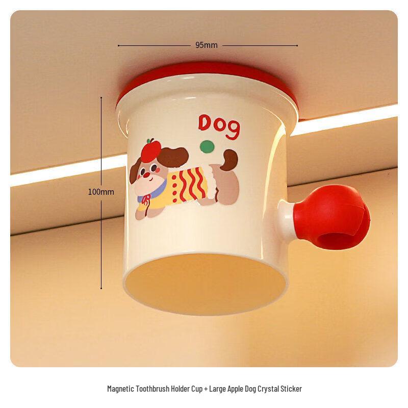 LIEI Magnetic Under-Cabinet Toothpaste & Cream Dispenser