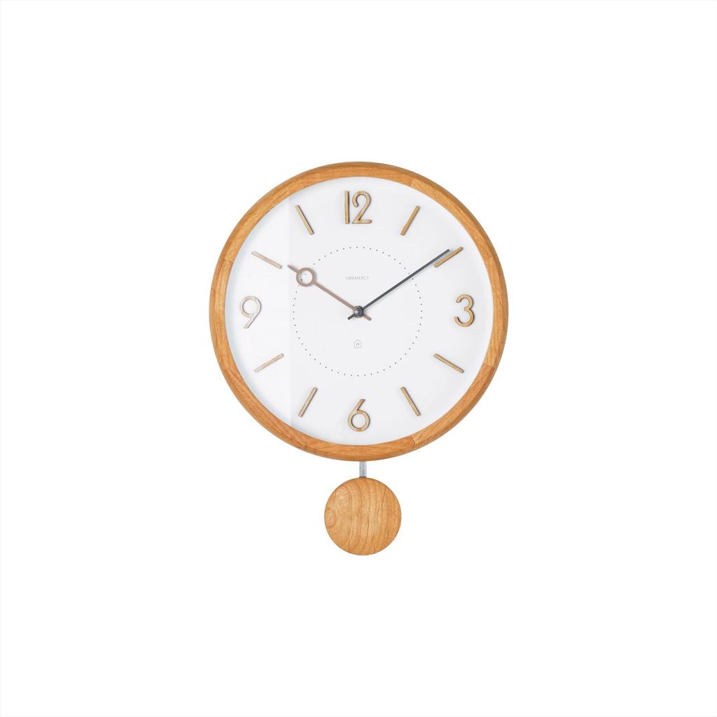 Interform Wall Clock CL-4425 Komero Sweep Movement