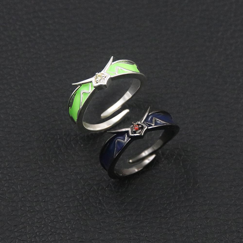 Anime Code Geass Ring Lelouch Nastavitelný Cosplay Unisex prsteny pro zamilované Rings Prop Šperky Dárkové doplňky