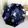 1pc Dino Astronaut Automatic Open/Close Umbrella, Windproof, Folding Compact Umbrella with Lightweight Design for Women/Men143