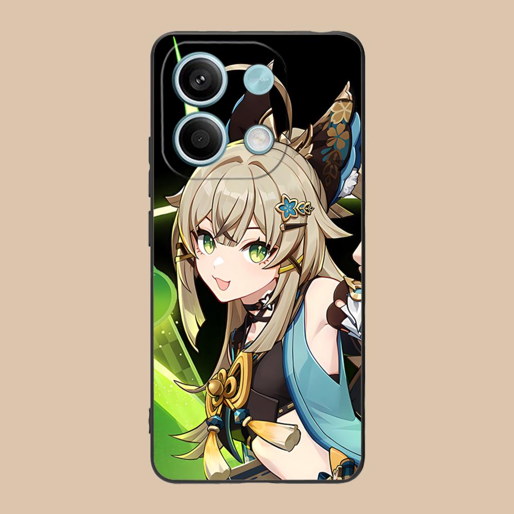 

Game GI Kirara Mobile Phone Case for POCO M7 M6 M5 M4 M3 X7 X6 X5 X4 X3 Pro GT 5G Colorful Printing Cover Cover Luxury Pretty Poco X3 GT