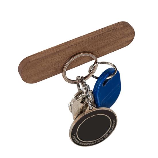 Key Holder Strong Magnetic Natural Beech Home Wall Decoration Key Organizer for Home