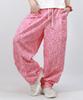 Deumakeu M Paisley Side One Tuck Curved Wide Pants Red