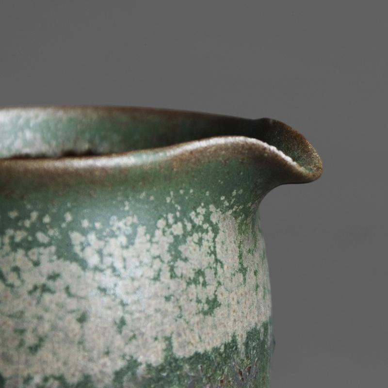 220ml Antique Style Wood-fired Gongdao Cup Coarse Pottery Tea Sea Ceramic Tea Divider