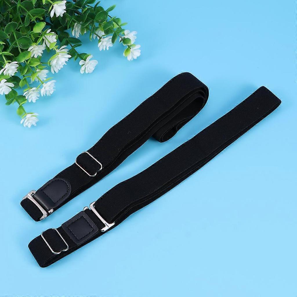 Shirt Stays Holder for Women and Men with 2Pcs Non-Slip Shirt Clips