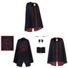 Gothic Vampire Wizard Cape With Breathable Polyester Material For Cosplay And Performance