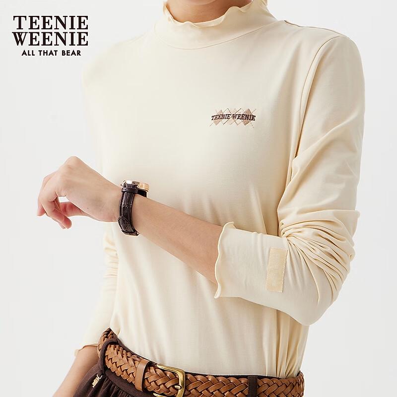 Teenie Weenie Women's Ruffle Long Sleeve T-Shirt