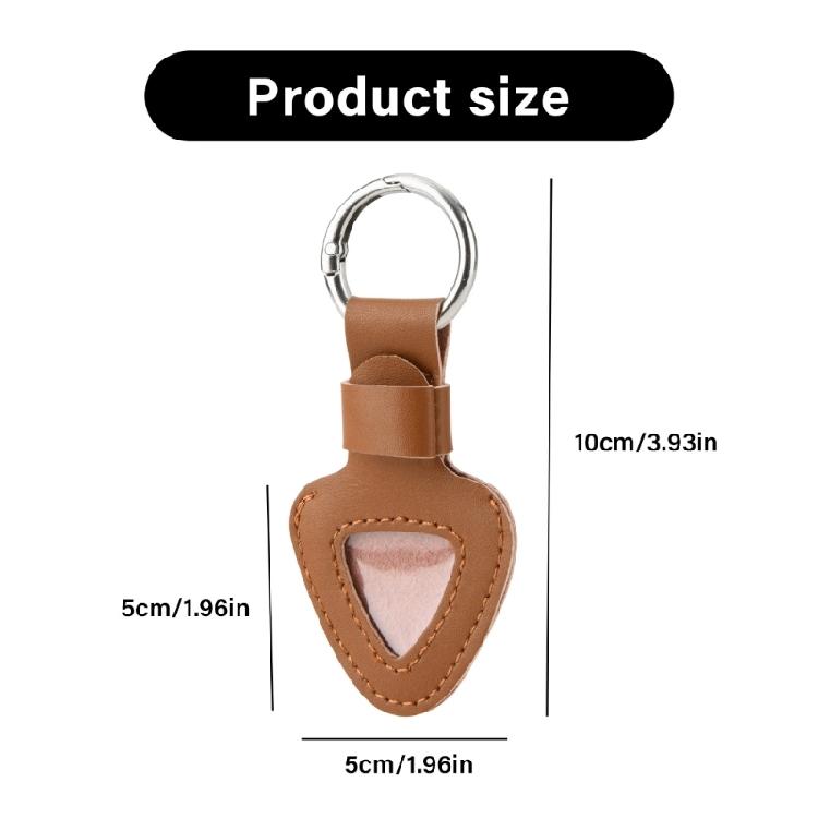 Guitar Pick Collecting Bag Guitar Pick Pouch Pick Organizer Triangular Shape Multifunctional Storage Bag for Guitar Pick