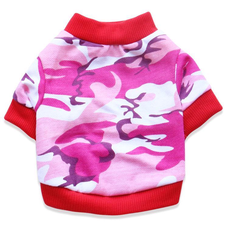 Camouflage Pet Clothing for Medium & Large Dogs - Spring, Summer, Autumn Styles