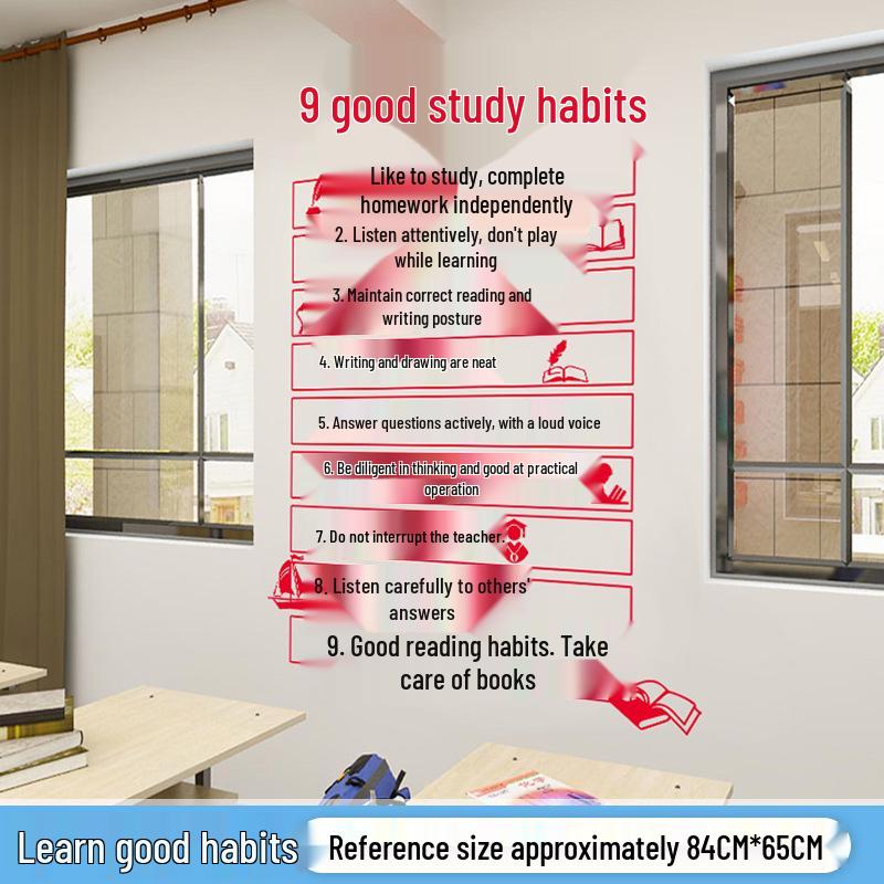 Inspirational Quotes Wall Stickers for Classroom and Office Decor