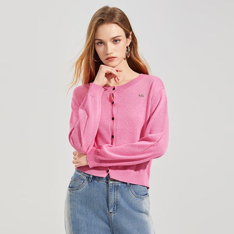 

Жіночий універсальний трикотажний светр з довгим рукавом M