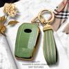 Étui luxueux pour clé télécommande, pour Toyota CHR Rav4 Auris Avensis Prius Aygo Camry Land Cruiser Prado Crown Fortuner