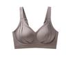 Skin Tone Seamless Wireless Support Bra With Wide Adjustable Straps