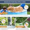 High Pressure Jet Nozzle Power Washer Wand for Garden Hose,Hydro Jet High Pressure Washer Tools with 3 Different Nozzles and Hose Quick Connectorsfor