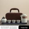 Shangqi Ru Kiln Travel Tea Set