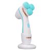 Electric Facial Cleansing Brush 3 Head Massage Facial Exfoliating Silicone Rechargeable Face Scrubber Portable Device